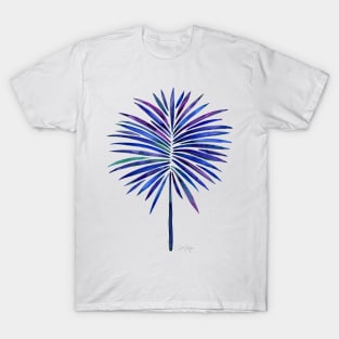 fan palm indigo T-Shirt